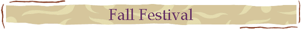Fall Festival